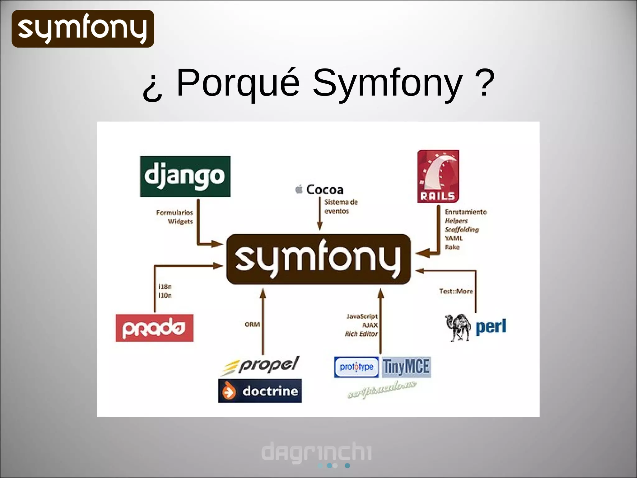 ¿ Porqué Symfony ?
 