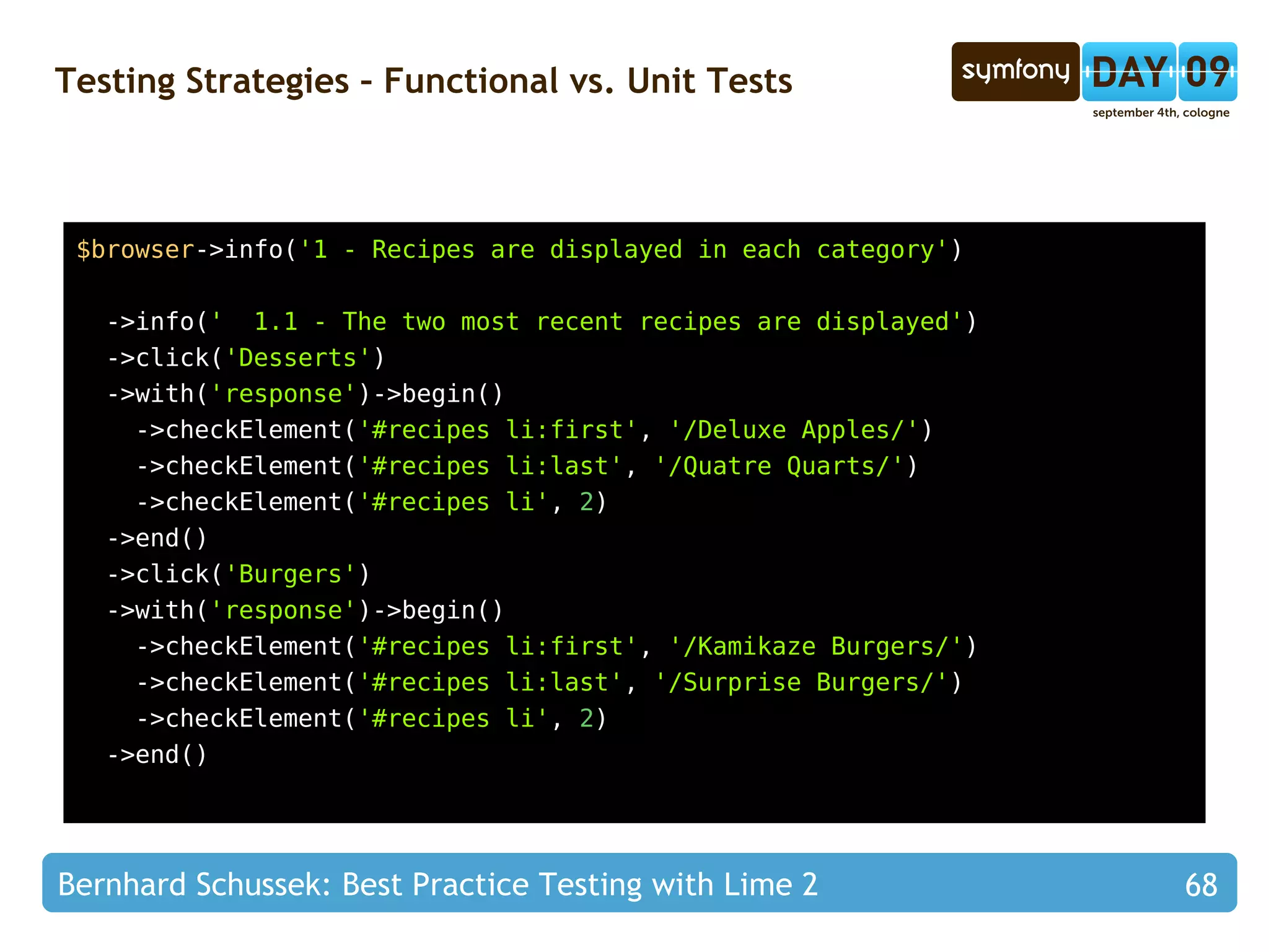 Testing Strategies – How to Write Testable Code? ? Test Tested Class Dependency 