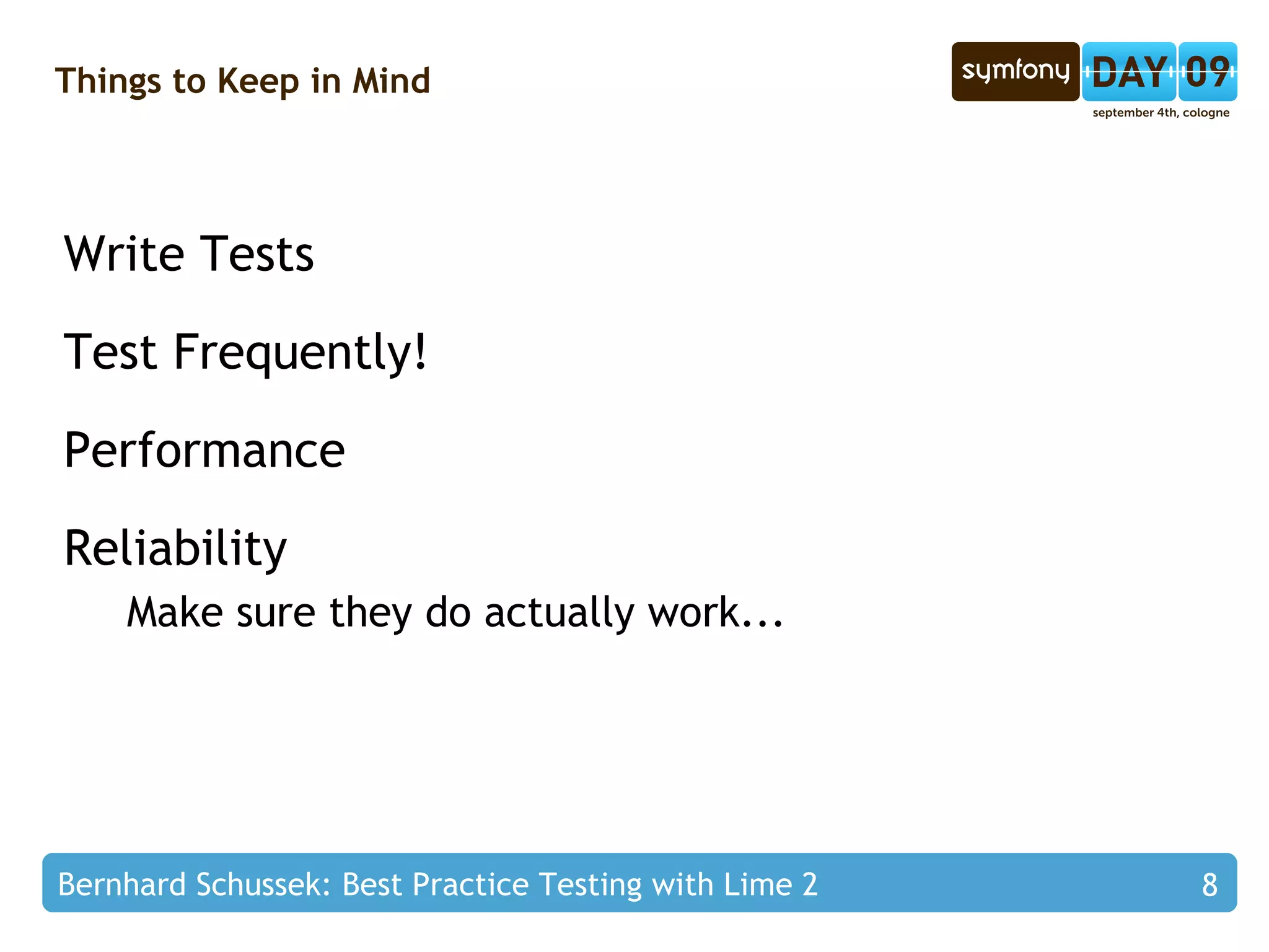 What is important? Brainstorming 