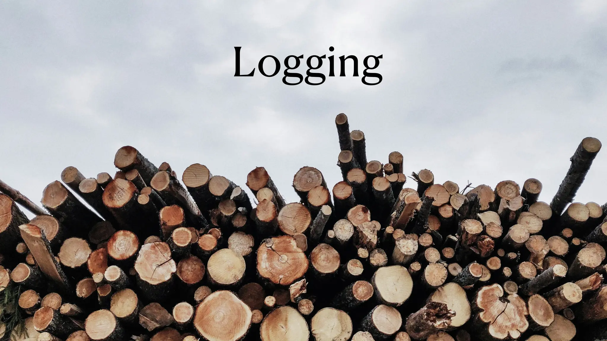 Logging
 