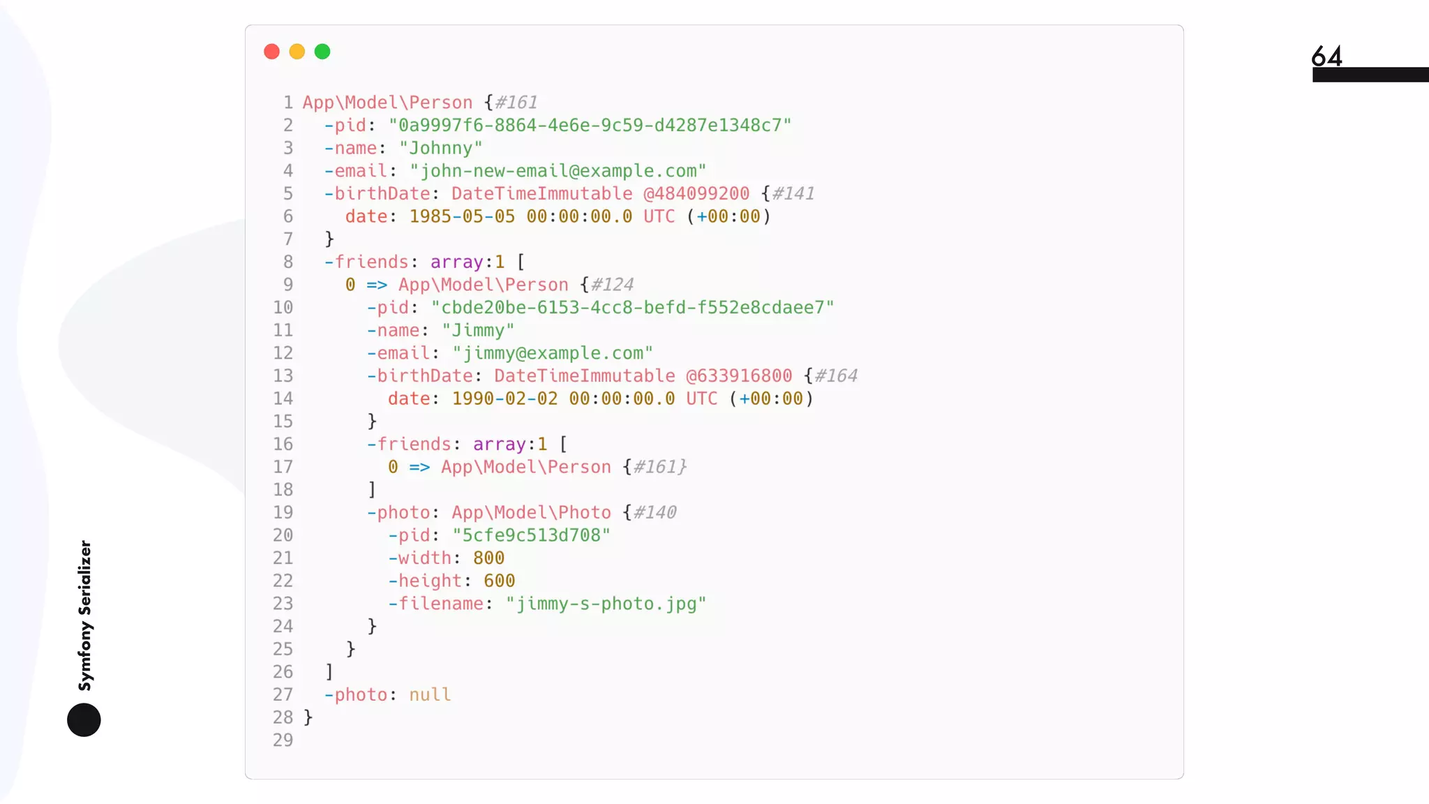 SymfonySerializer
64
 