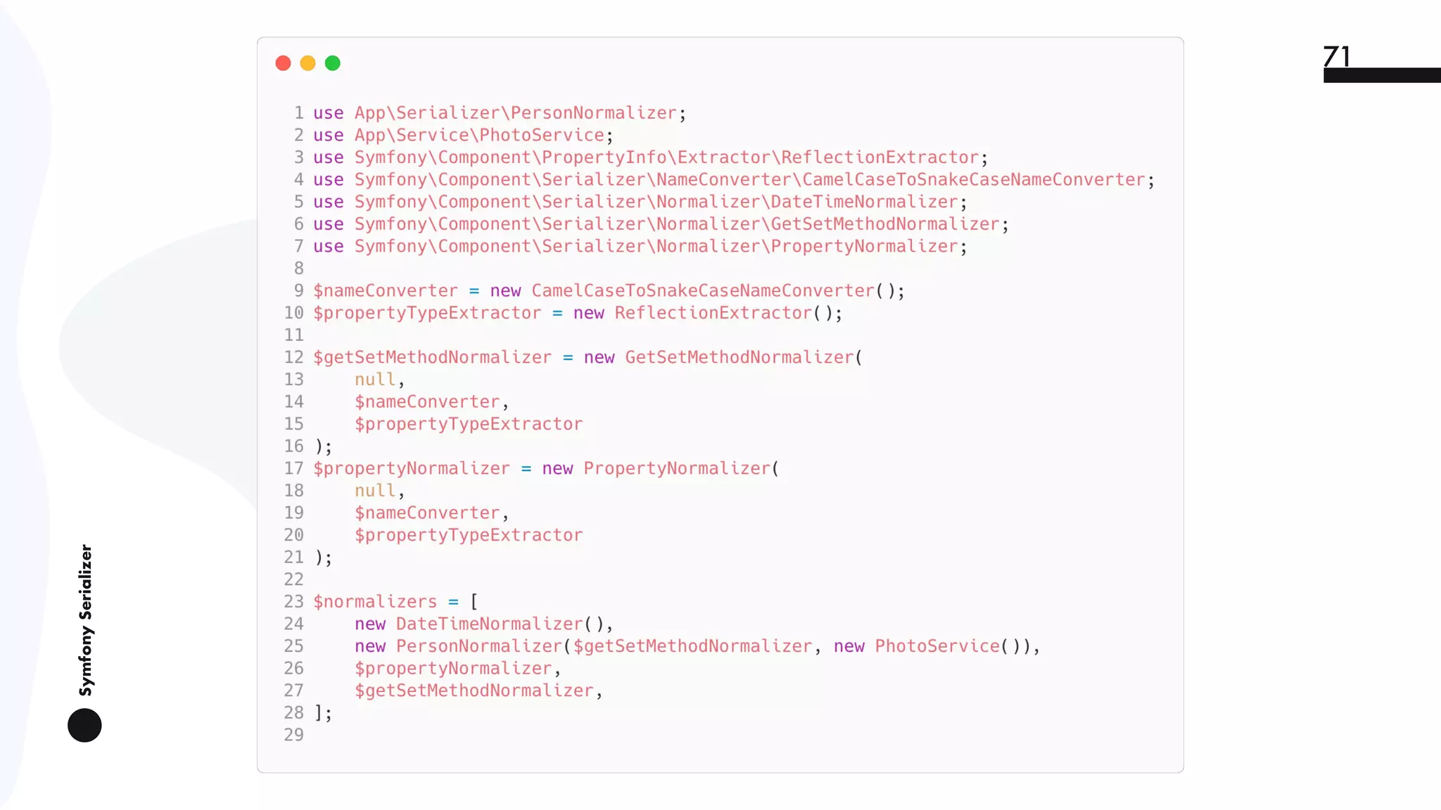 SymfonySerializer
71
 