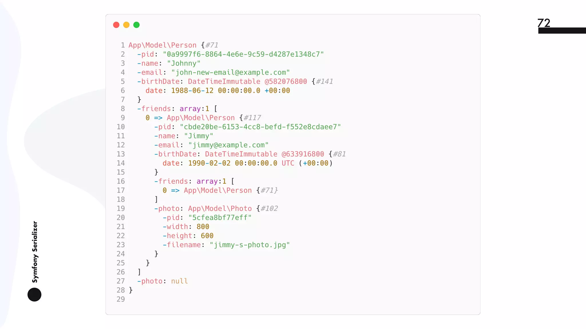 SymfonySerializer
72
 