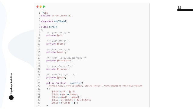 Symfony Serializer Phpers Summit 2019