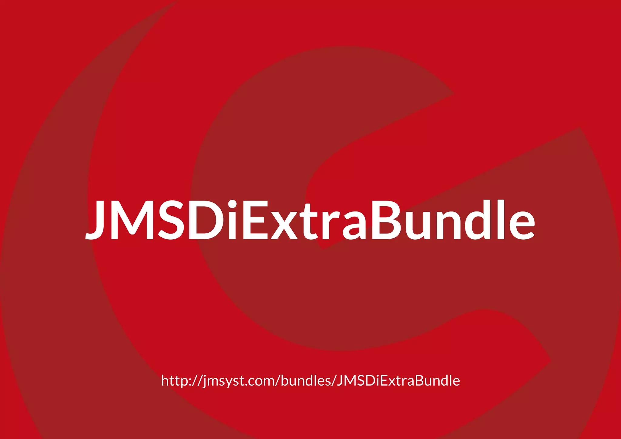 http://jmsyst.com/bundles/JMSDiExtraBundle
JMSDiExtraBundle
 