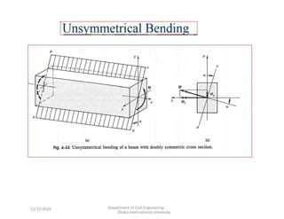 Symmetrical and unsymmetrical bending.pptx