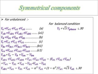 Symmetrical components
 