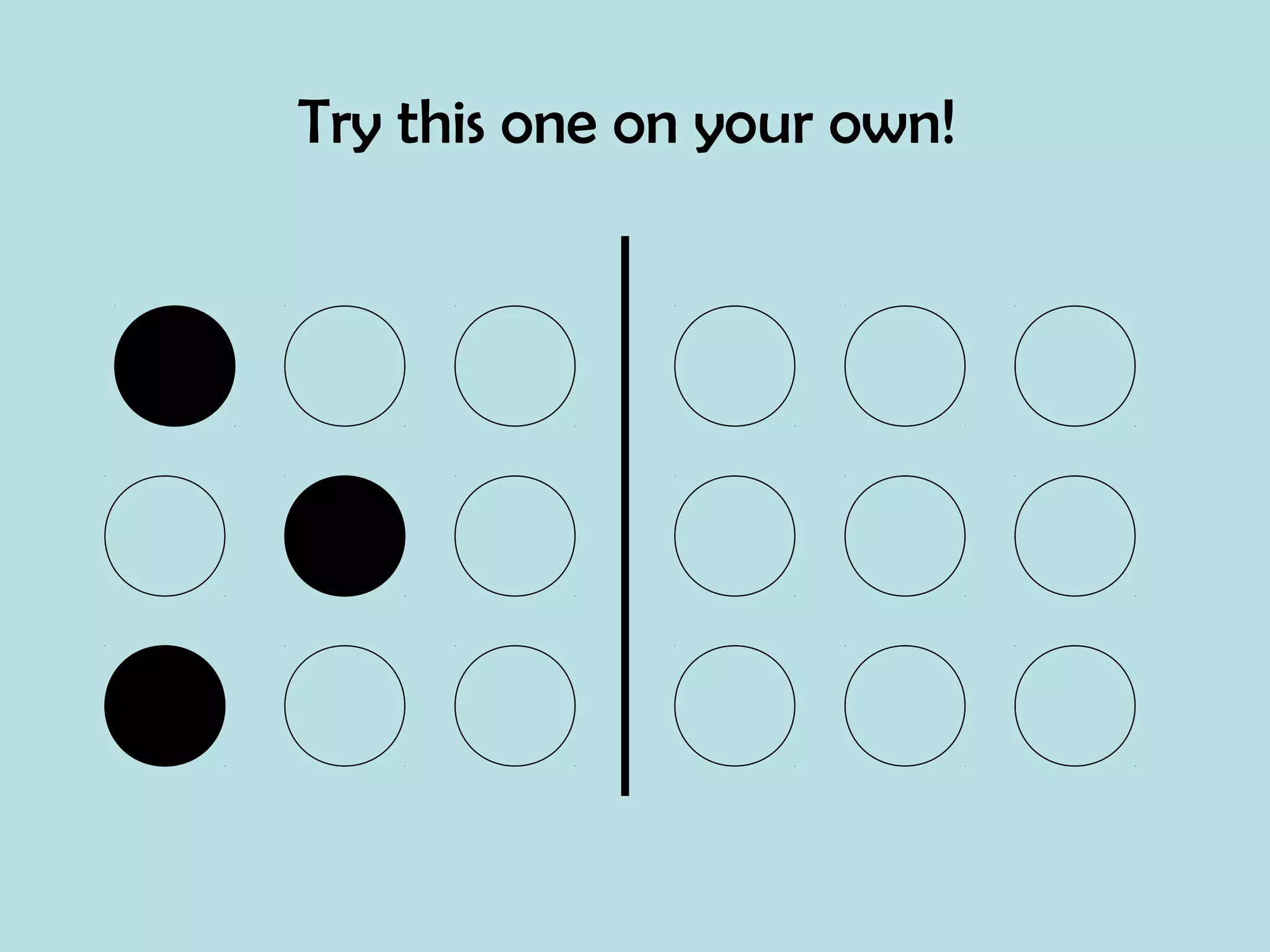 Try this one on your own!
