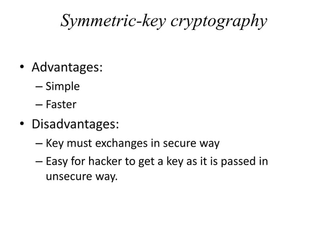 Symmetric and Asymmetric Encryption.ppt | Computing | Technology ...