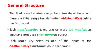 Concepts in Symmetric Key Cryptography with Algorithms | PPTX