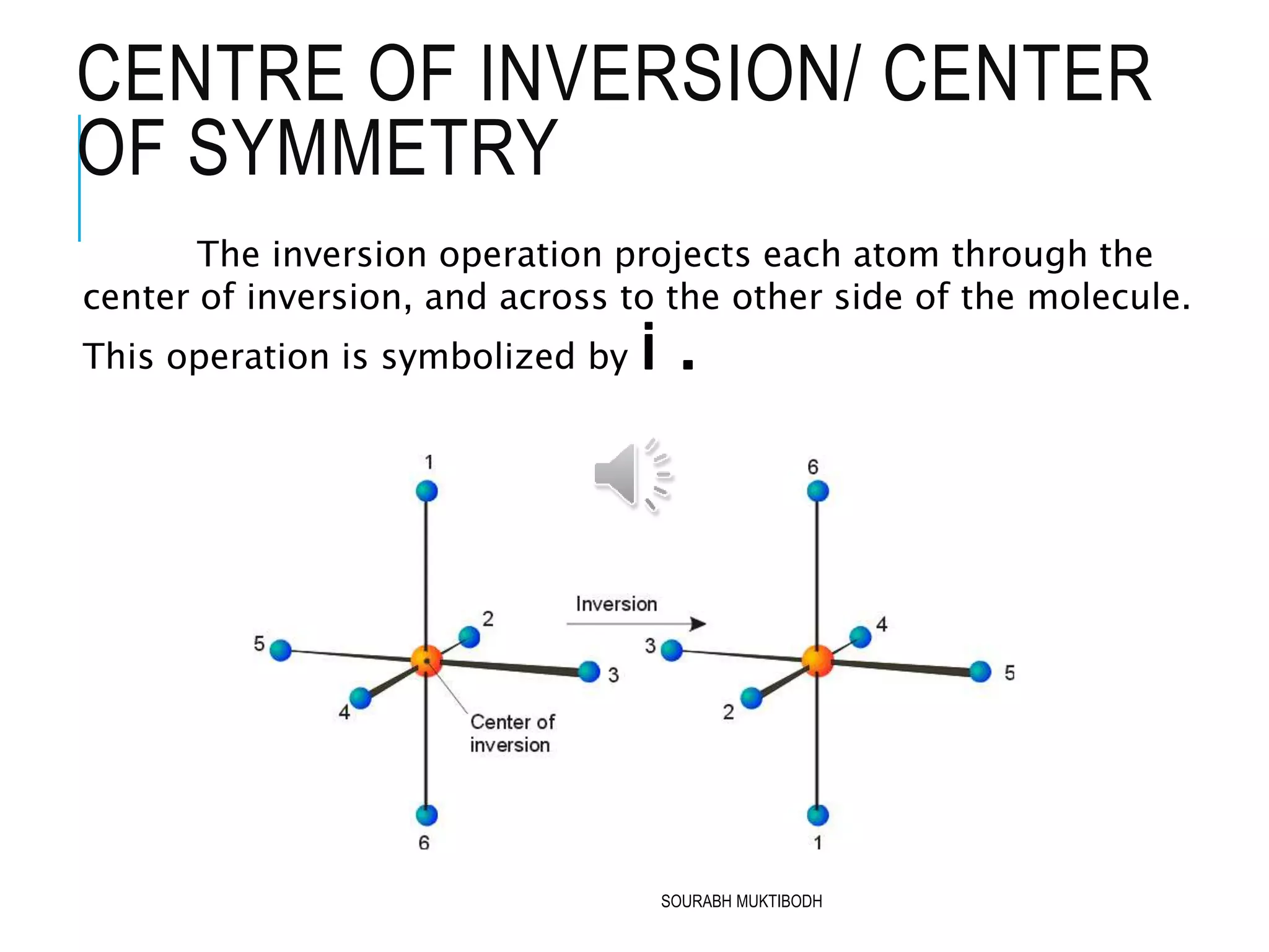 Symmetry Elements and Operations ppt | PPT