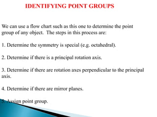 S Rotation Point Group Symmetry and group theory | PPTX
