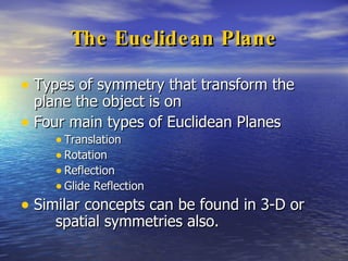 Translation: To translate an object means to move it  without rotating or reflecting it.  Every translation has a direction and a distance. 