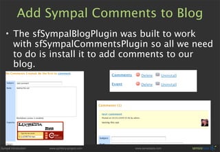 Sympal - Symfony CMS Preview