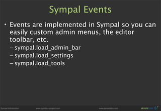 Sympal - Symfony CMS Preview