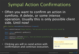 Sympal - Symfony CMS Preview