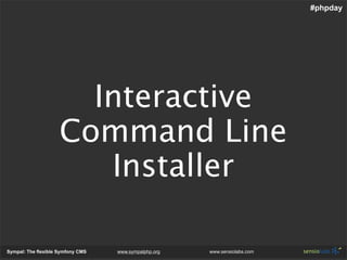 Sympal - The Flexible Symfony Cms