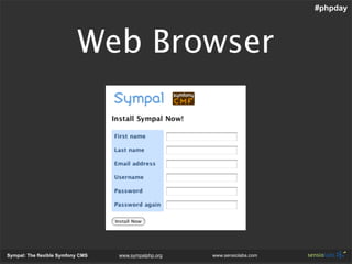Sympal - The Flexible Symfony Cms
