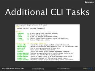 Sympal - The Flexible Symfony Cms