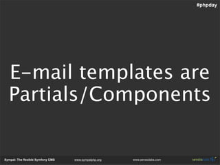 Sympal - The Flexible Symfony Cms