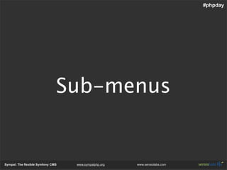 Sympal - The Flexible Symfony Cms