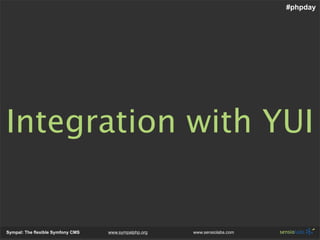 Sympal - The Flexible Symfony Cms