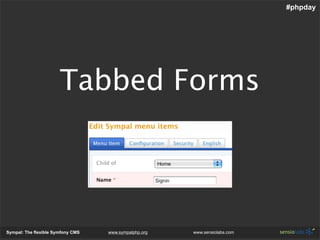 Sympal - The Flexible Symfony Cms