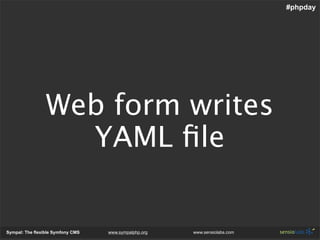 Sympal - The Flexible Symfony Cms