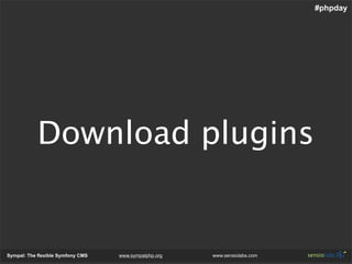 Sympal - The Flexible Symfony Cms