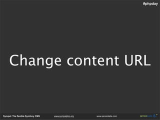 Sympal - The Flexible Symfony Cms