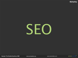 Sympal - The Flexible Symfony Cms