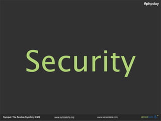 Sympal - The Flexible Symfony Cms