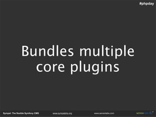 Sympal - The Flexible Symfony Cms