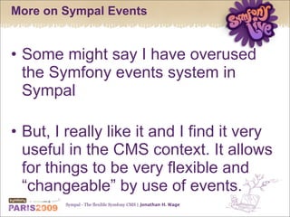 Sympal - The flexible Symfony CMS
