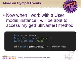Sympal - The flexible Symfony CMS