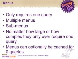 Sympal - The flexible Symfony CMS