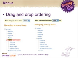 Sympal - The flexible Symfony CMS