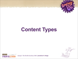 Sympal - The flexible Symfony CMS
