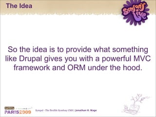 Sympal - The flexible Symfony CMS
