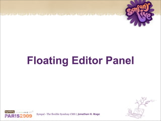 Sympal - The flexible Symfony CMS