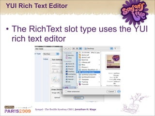 Sympal - The flexible Symfony CMS