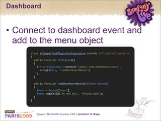 Sympal - The flexible Symfony CMS