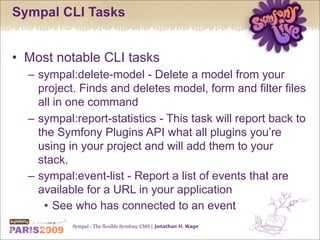 Sympal - The flexible Symfony CMS