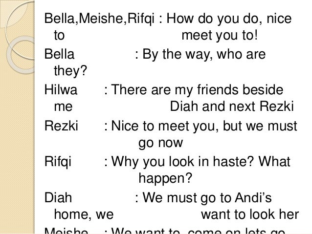 Expression, Respon, and Dialog of Sympathy