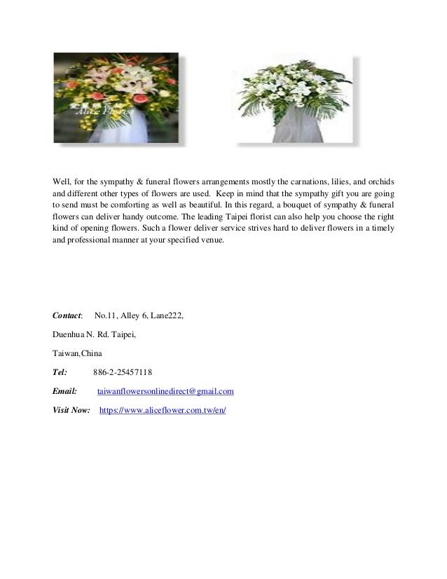 Sympathy Amp Funeral Flowers Can Make Them Feel Less Depressed And