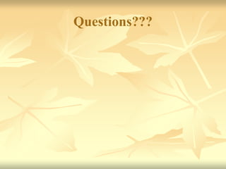 Questions???
