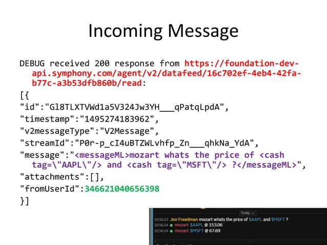 Symphony Chatbot with Hubot | PPT