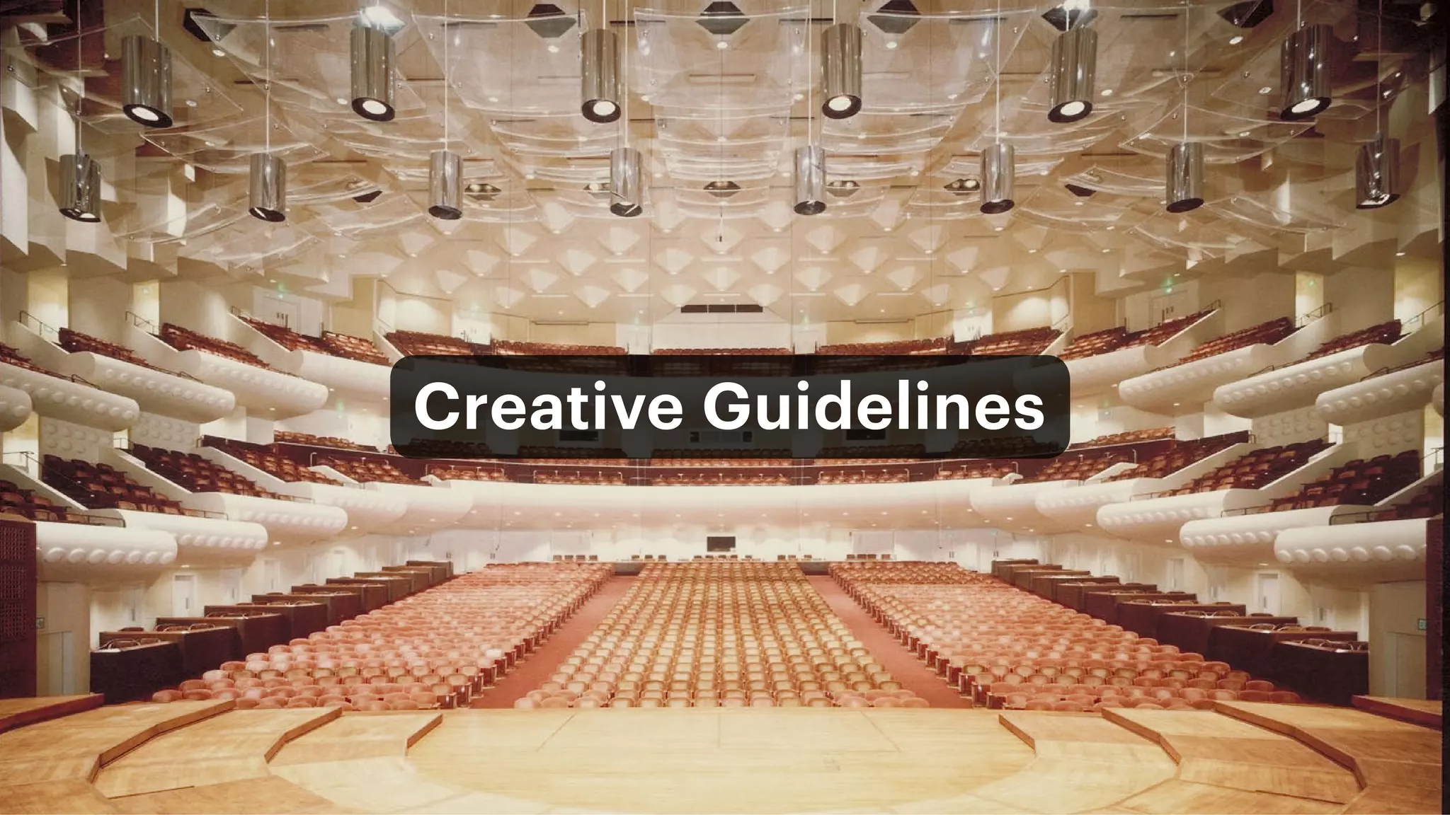 Creative Guidelines
 