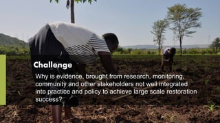 Symphony of Science and Practice: Bringing evidence to bear for land restoration practice and policy in Africa