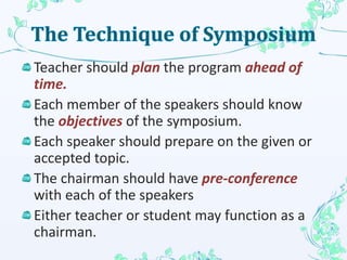 Symposium / nursing education 